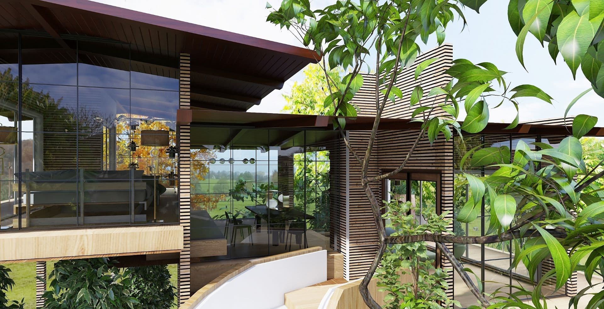 Casa sugli alberi tipo Tree house: abitare alternativo nella natura