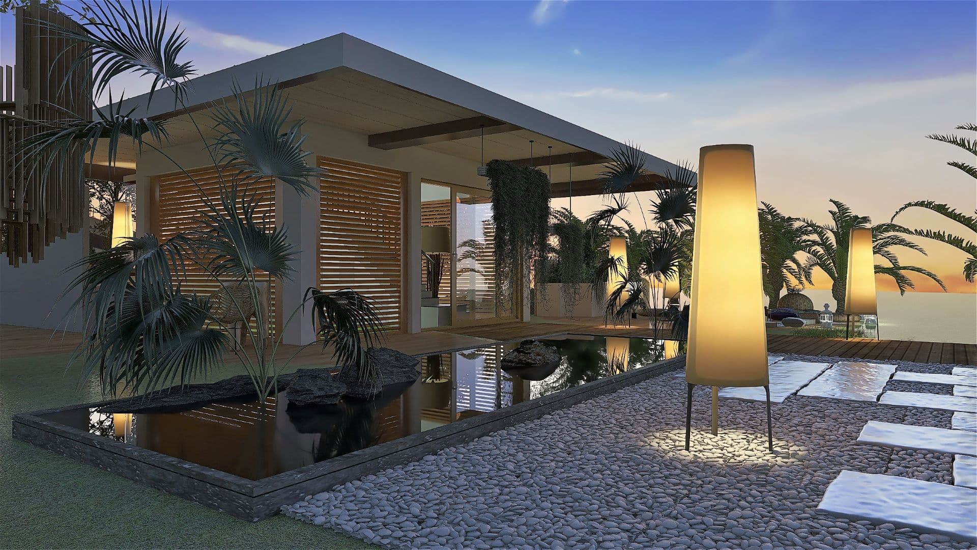 Case ecologiche in legno green wine chalet: villetta verde