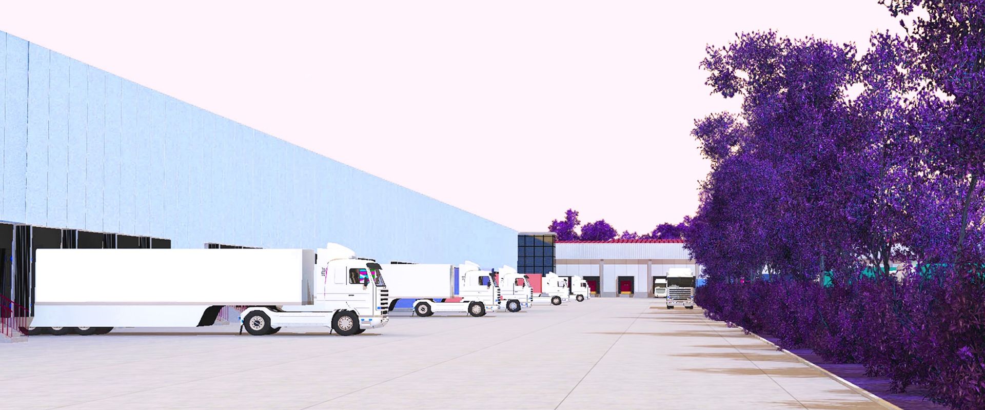 Logistica: immagine di depositi per zona produttiva Marche